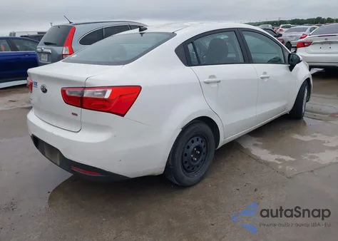 2015 Kia Rio Lx из США, поврежденный, VIN KNADM4A32F6455571